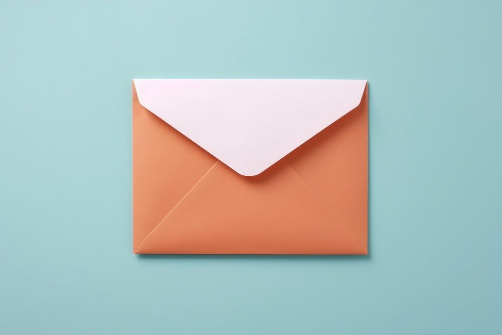 Paper envelope mail correspondence letterbox.