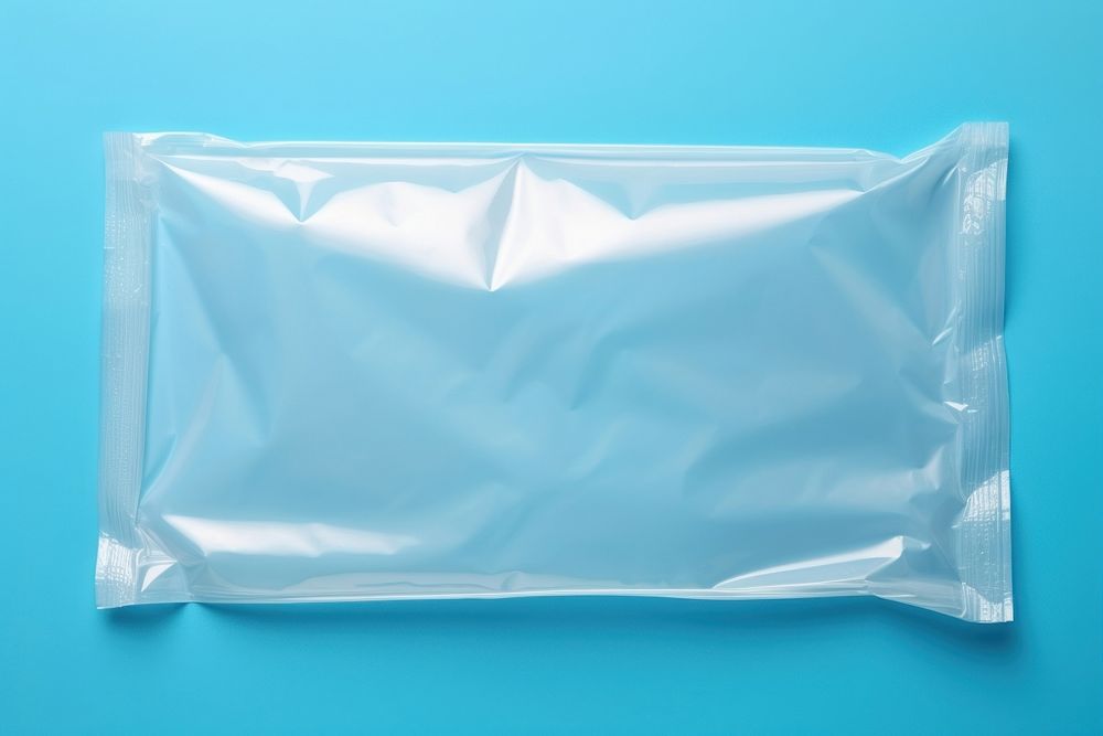 Plastic bag crumpled cushion diaper.