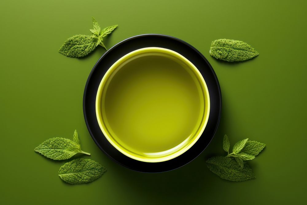 Tea Wellness drink plant green.