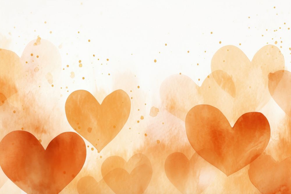Hearts watercolor background backgrounds creativity abstract.
