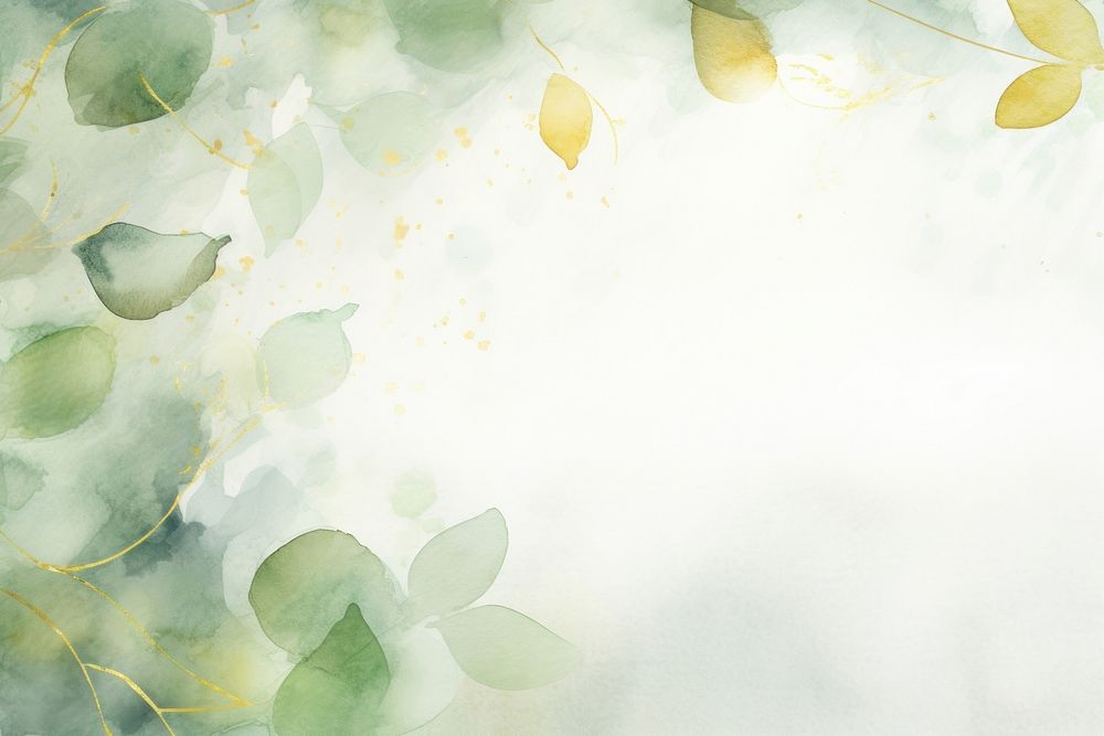 Leave watercolor background backgrounds outdoors painting.