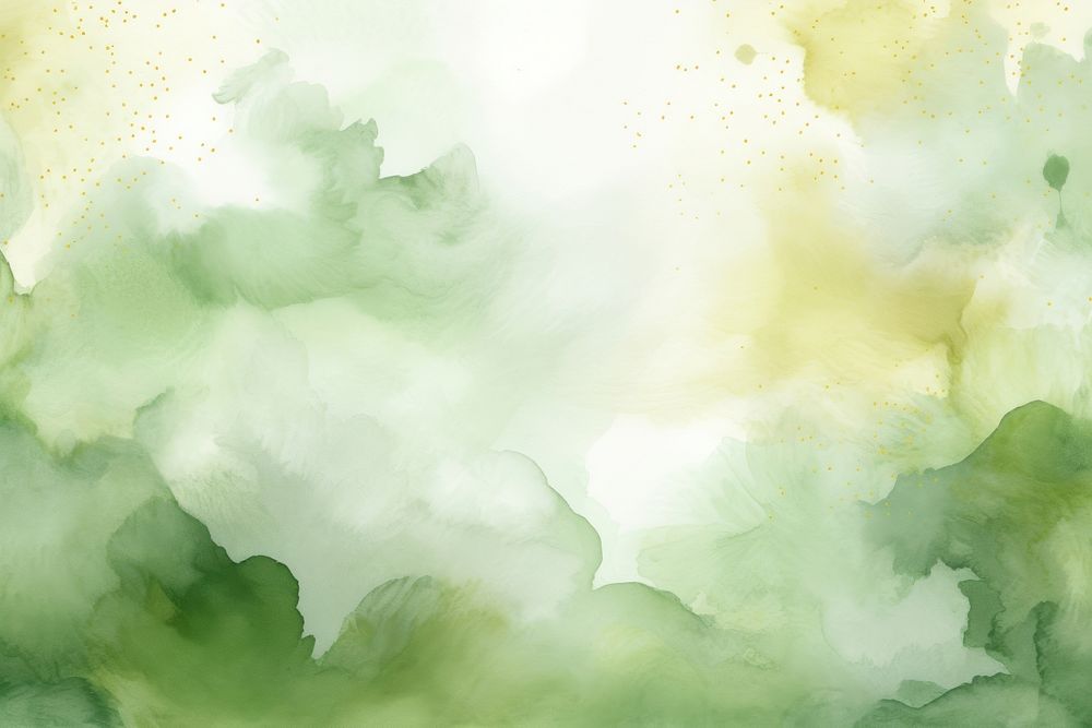 Leave watercolor background green backgrounds painting.