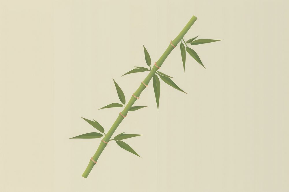 Bamboo plant freshness cannabis.