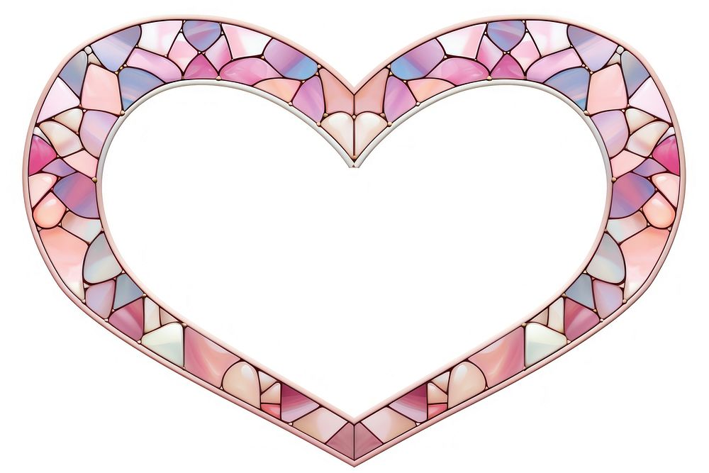 Arch art nouveau pink Heart heart backgrounds.