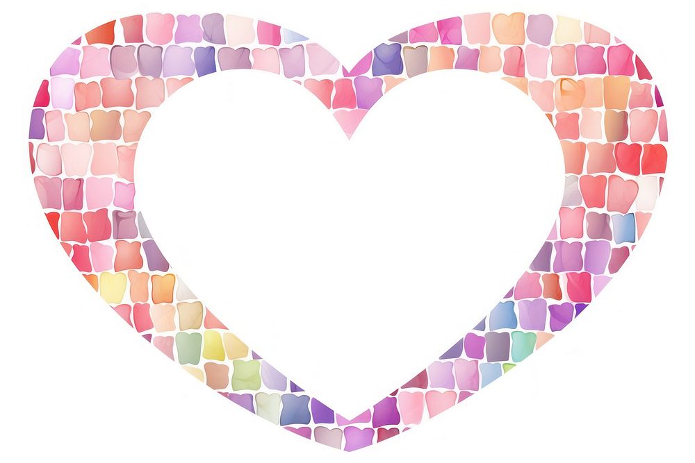 Heart heart backgrounds white background.
