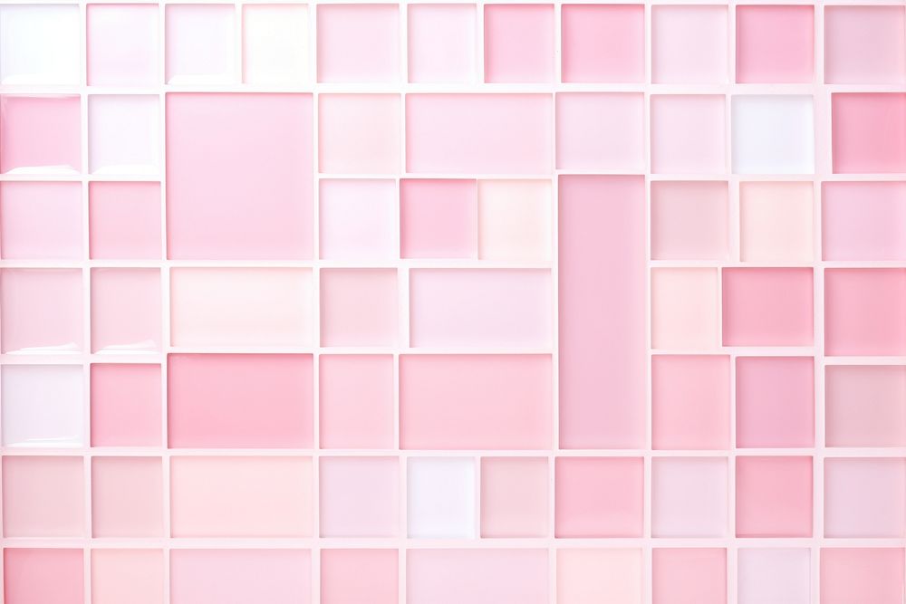 Pink backgrounds pink tile.