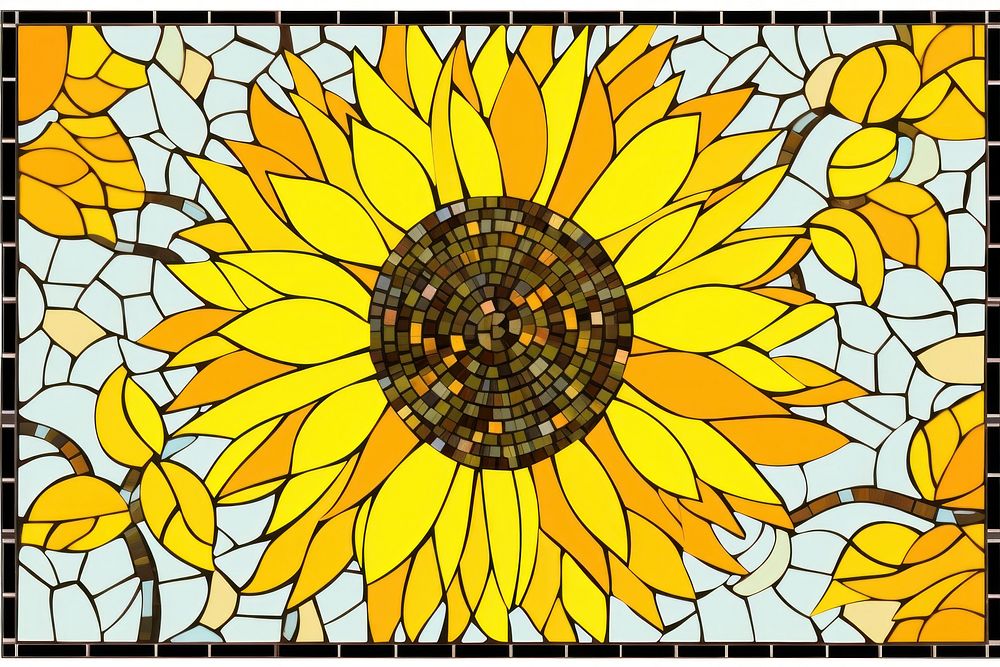 Sunflower art backgrounds sunflower.