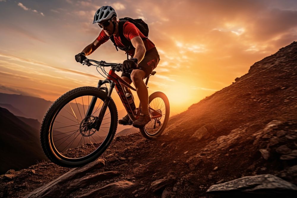 Mountain Bike sports mountain bicycle.