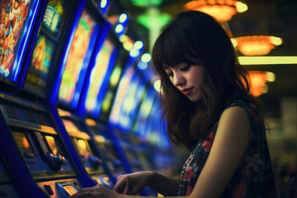 Japanese adult gambling game slot.
