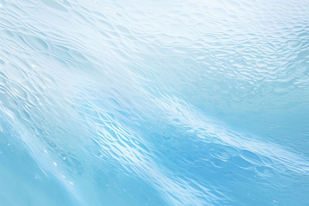 Blue water surface waving backgrounds nature transparent.