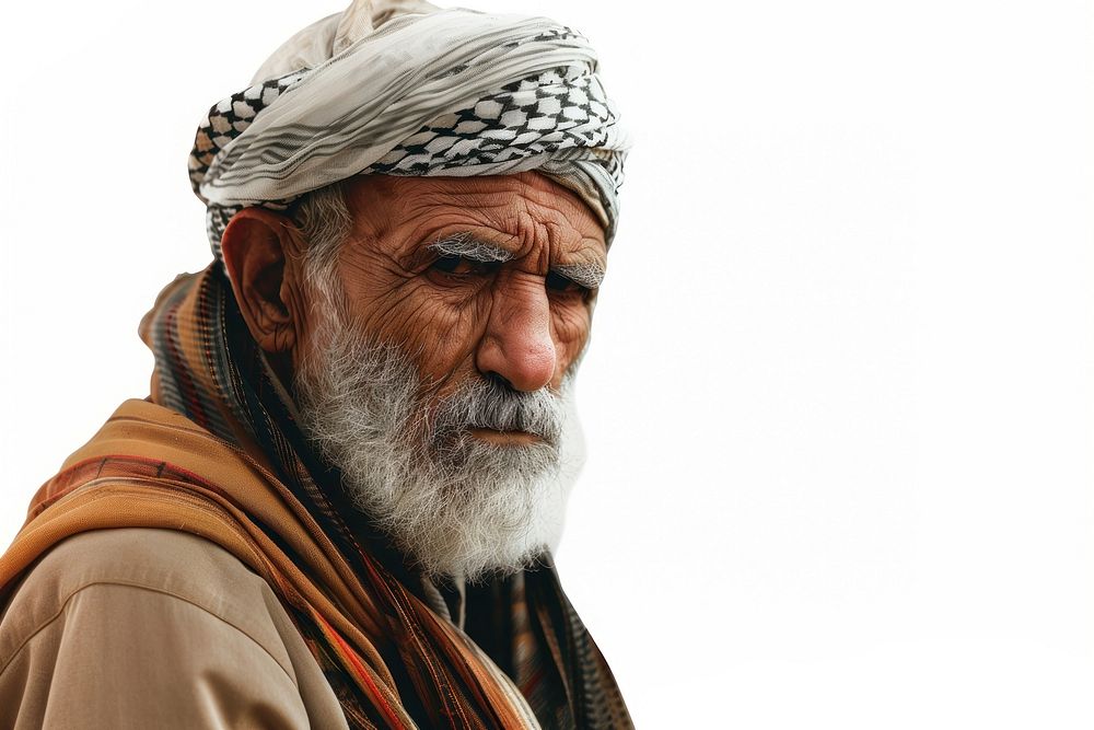 Palestine man portrait adult photo.