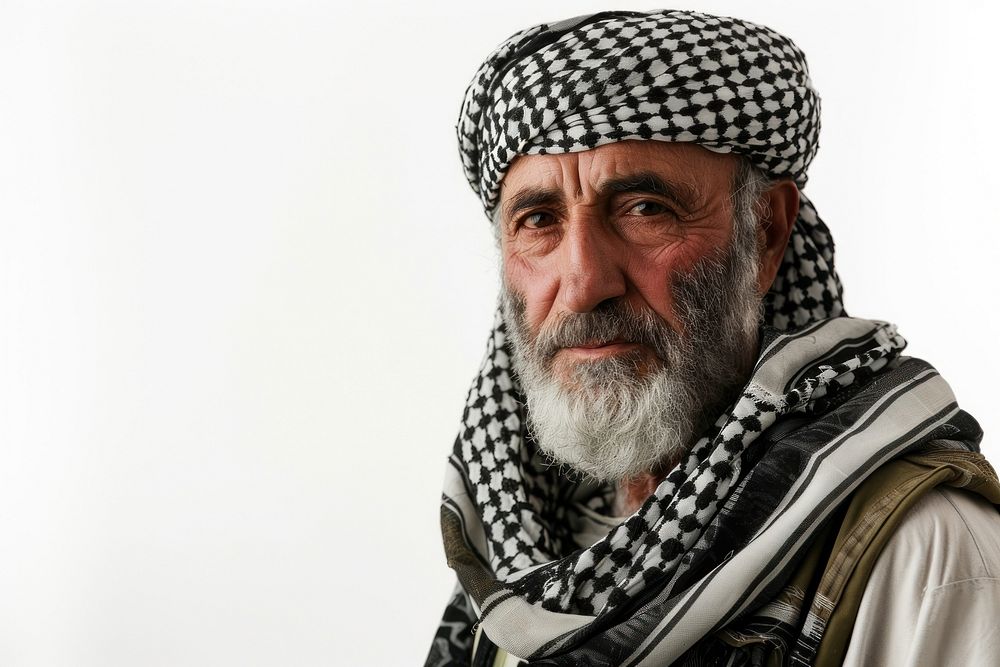 Palestine man adult headwear portrait.