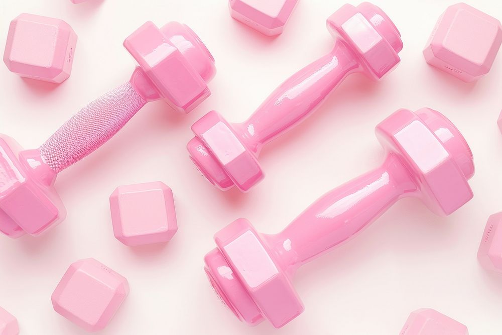 Personal training pill pink bodybuilding.