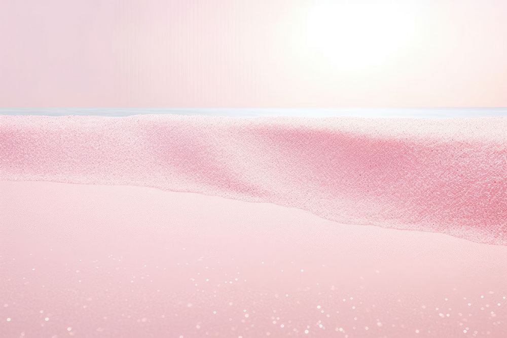 Pink sea backgrounds outdoors nature.
