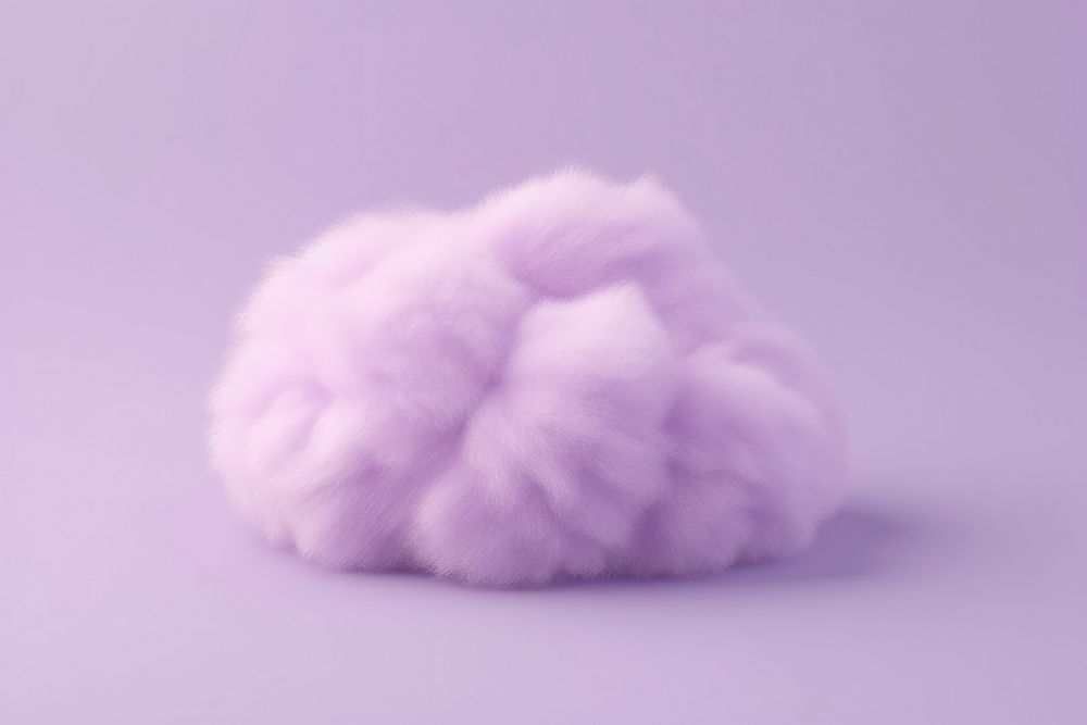 Purple softness lavender cushion.
