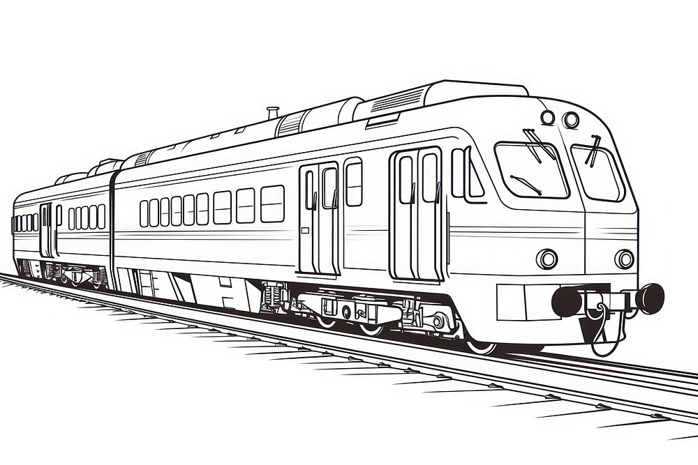 Train locomotive vehicle railway.
