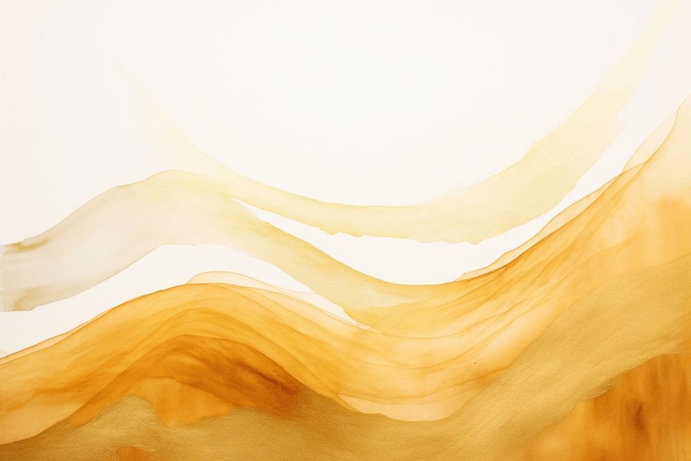 Mountain and gold backgrounds abstract painting.