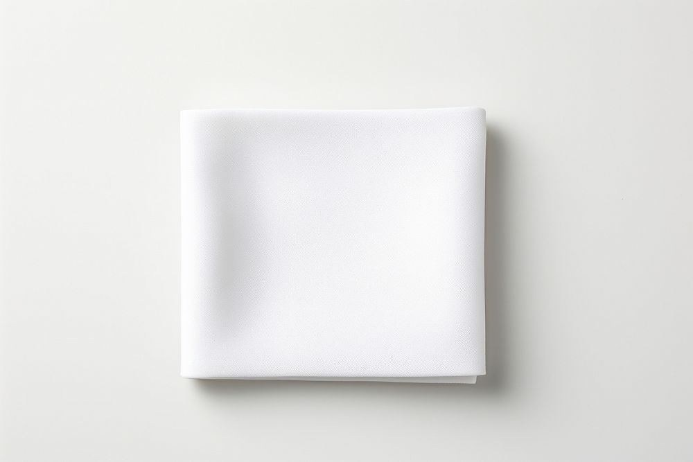 Fabric Swatch packaging Mockup simplicity white gray.