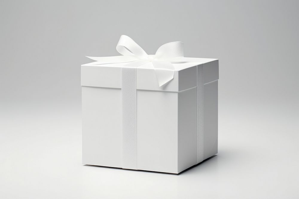 Vertical Gift Box Mockup gift box paper.