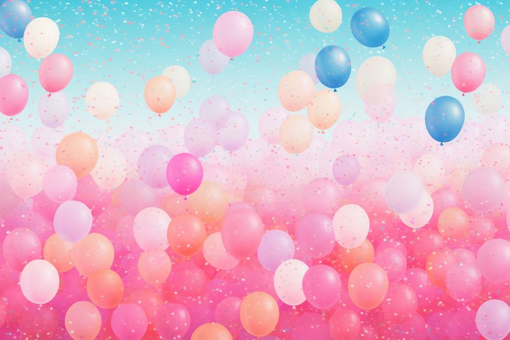 Balloon Risograph printing paper texture backgrounds pattern celebration.