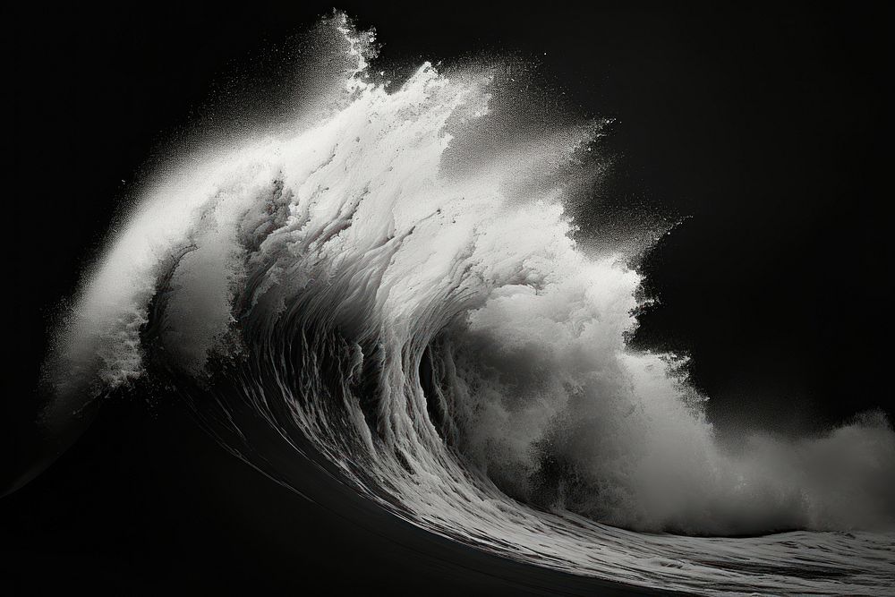 A Tsunami tsunami nature motion.