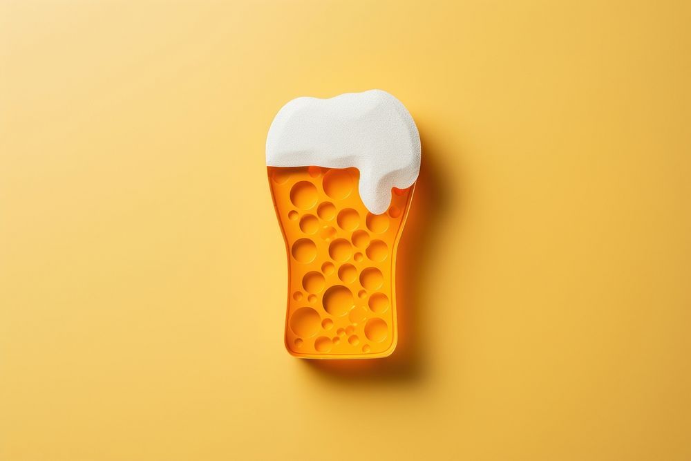 Beer food pill refreshment.