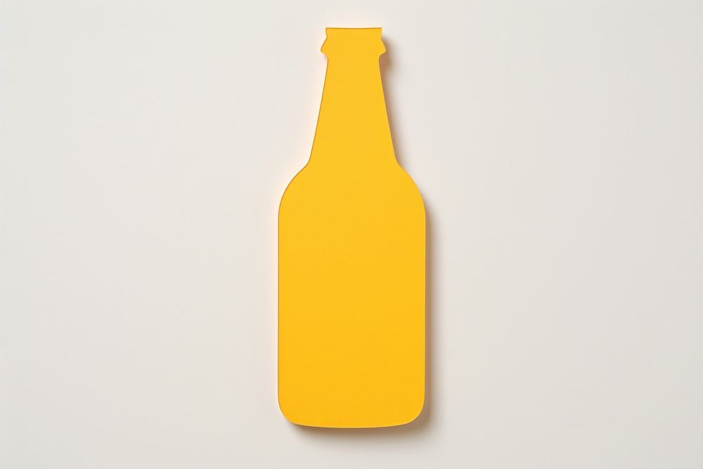 Beer bottle glass drink.
