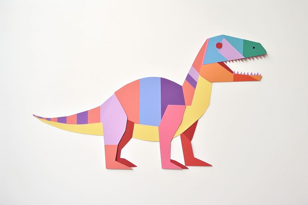 Dinosaur reptile animal art.