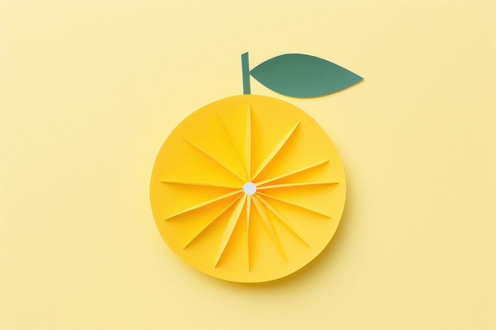 Lemon simplicity freshness origami.