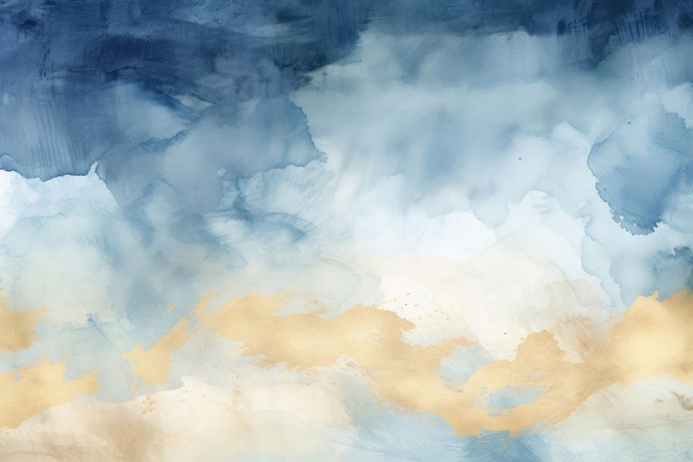 Cloud watercolor background painting sky backgrounds.