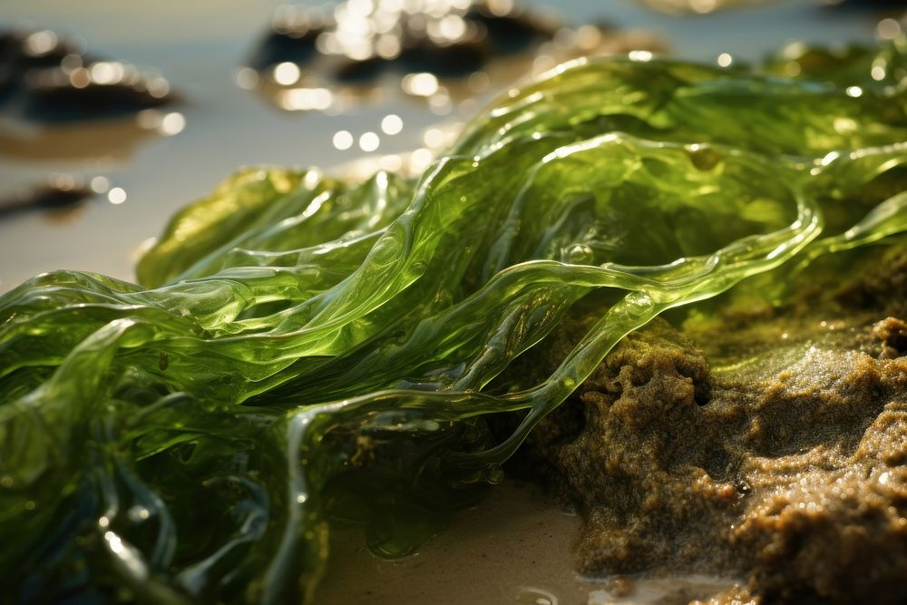 Seaweed algae vegetable freshness.