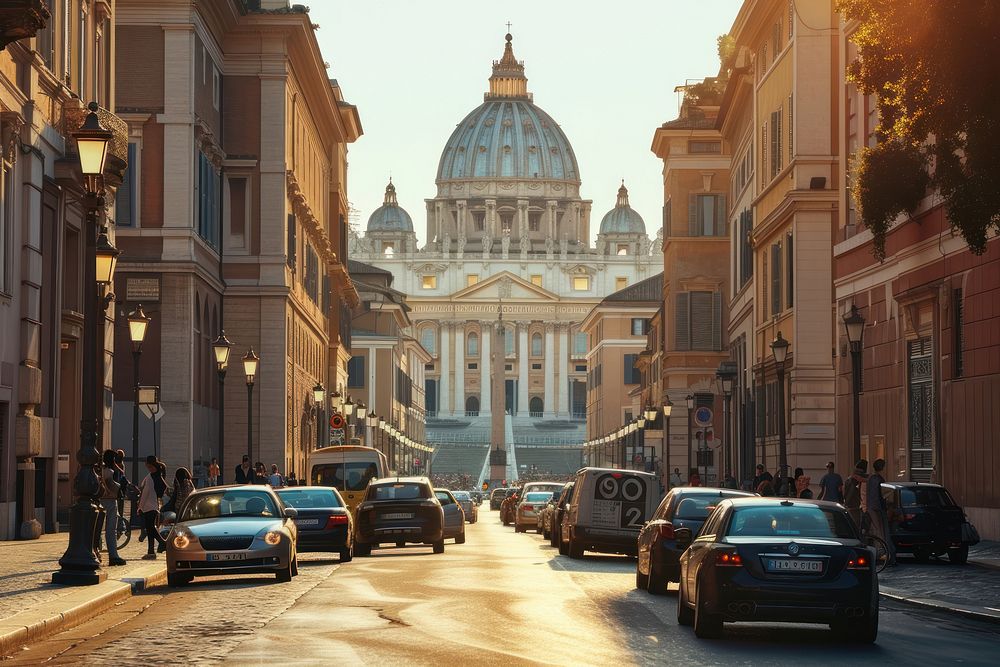 Rome architecture landmark building.