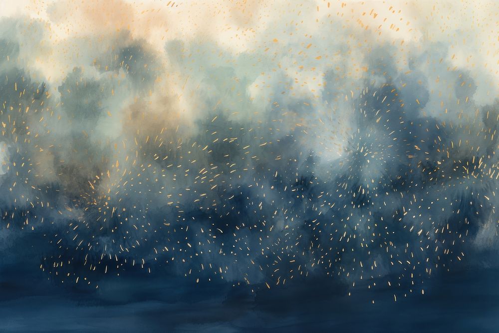 Fireworks watercolor background backgrounds outdoors painting.