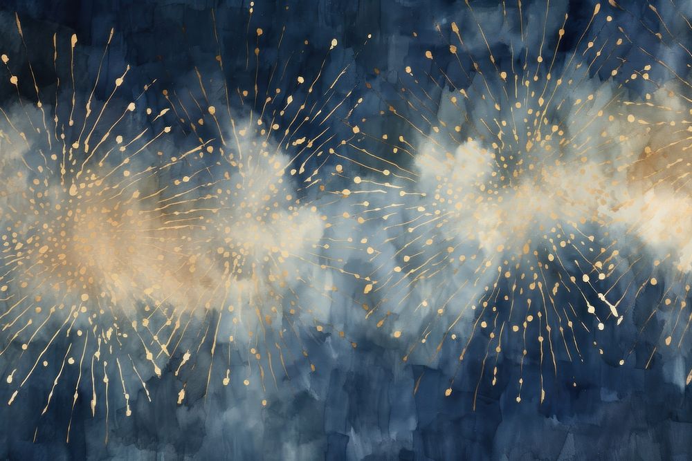 Fireworks watercolor background backgrounds painting smoke.
