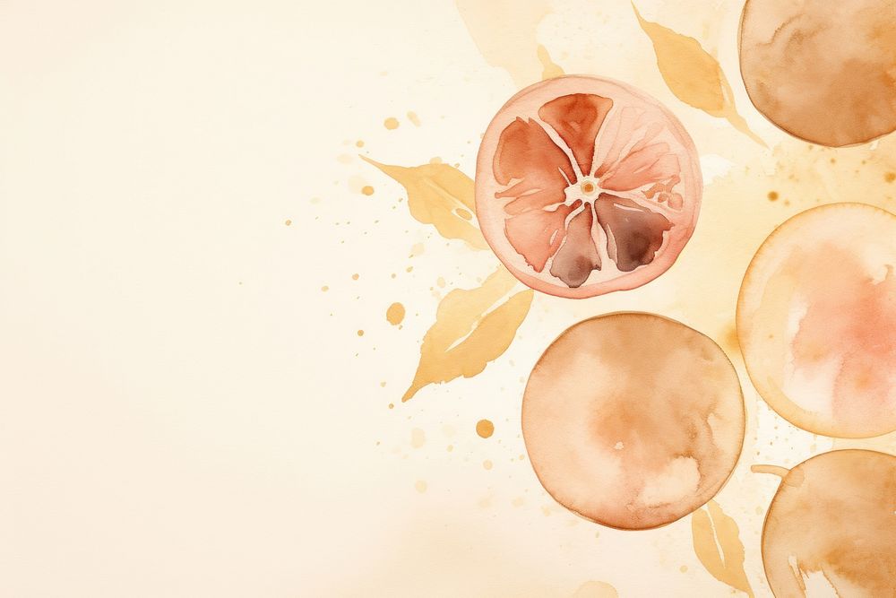 Fruit watercolor background backgrounds grapefruit pattern.