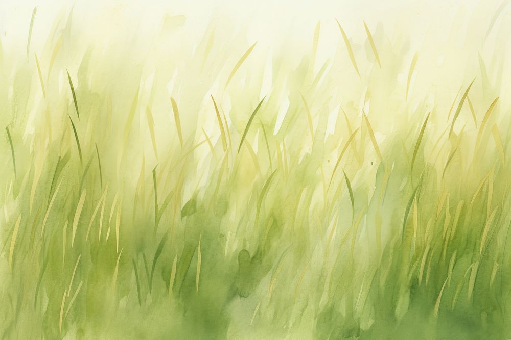 Grass watercolor background backgrounds outdoors plant.