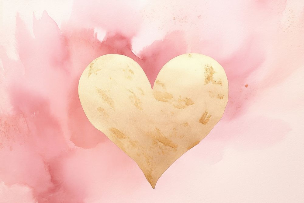 Heart watercolor background backgrounds pink creativity.