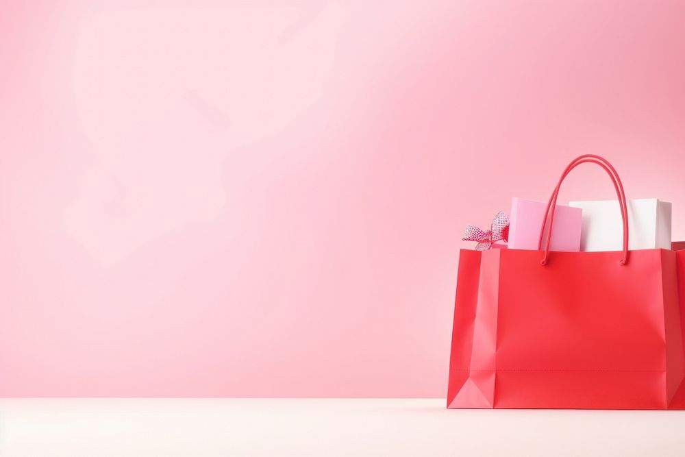 Illustration of graphic background handbag celebration accessories.