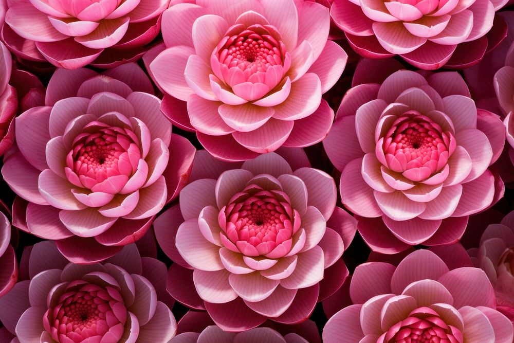 Pink lotus pattern flower petal.