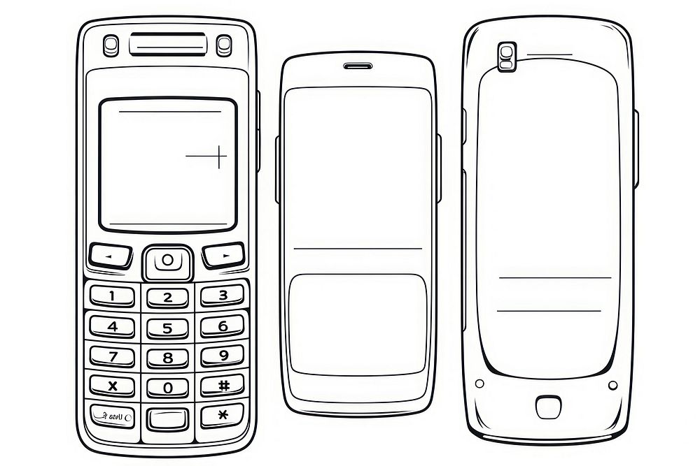 Phone sketch electronics technology.