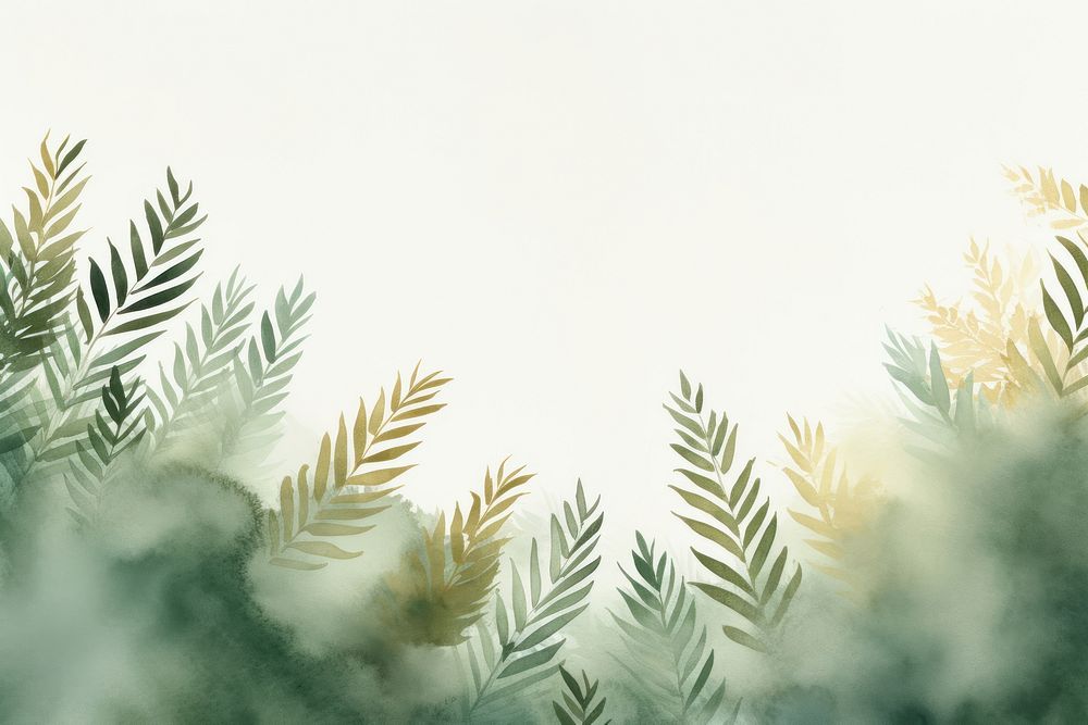 Pine leaf watercolor background backgrounds outdoors nature.