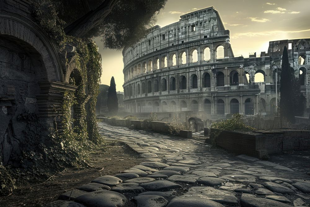 Rome colosseum landmark history.