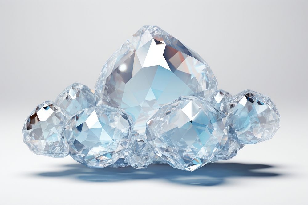 Cloud gemstone crystal mineral.