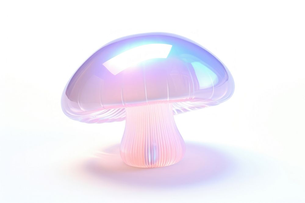 Mushroom shape fungus agaric lamp.
