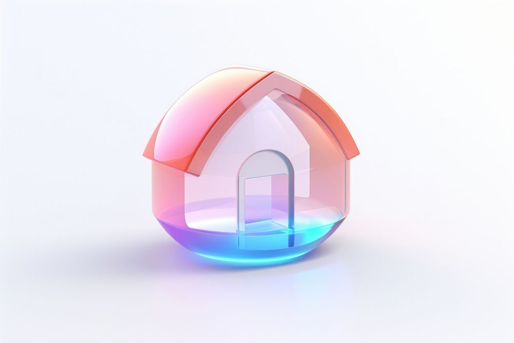 Home icon white background architecture investment.
