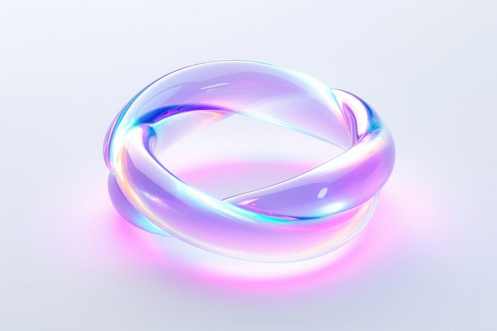 Ring shape jewelry illuminated accessories.