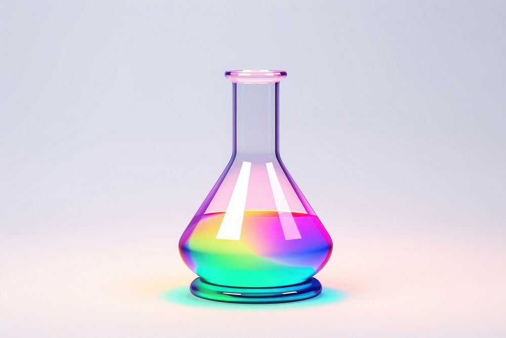 Science glass vase biotechnology.