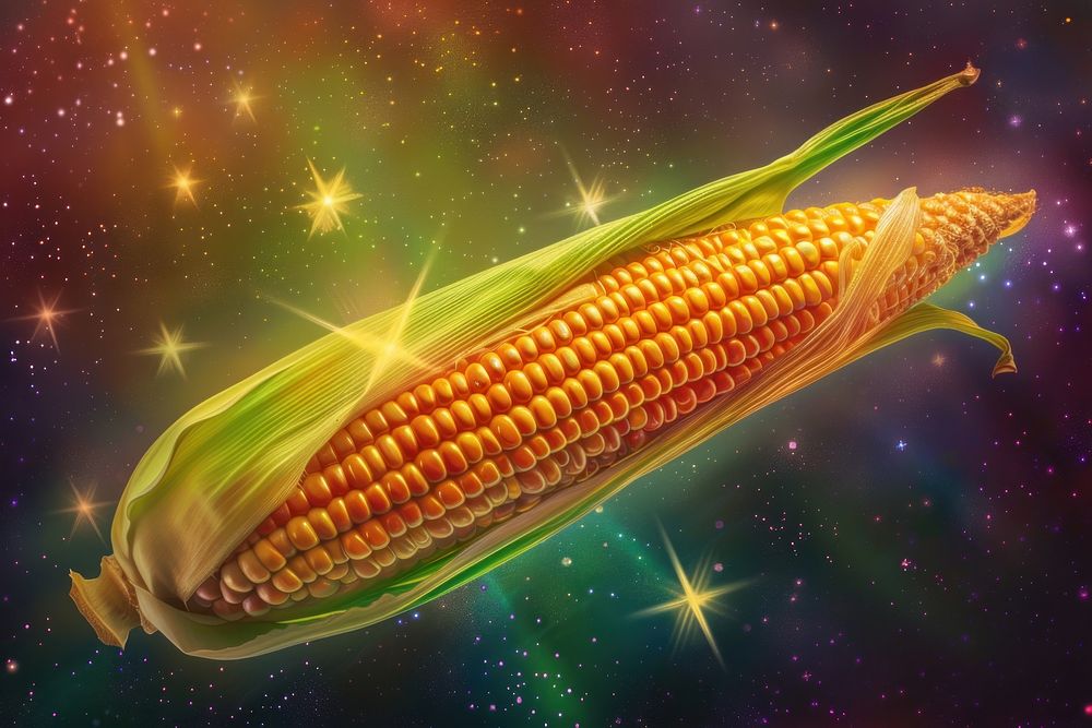 Corn plant food star.
