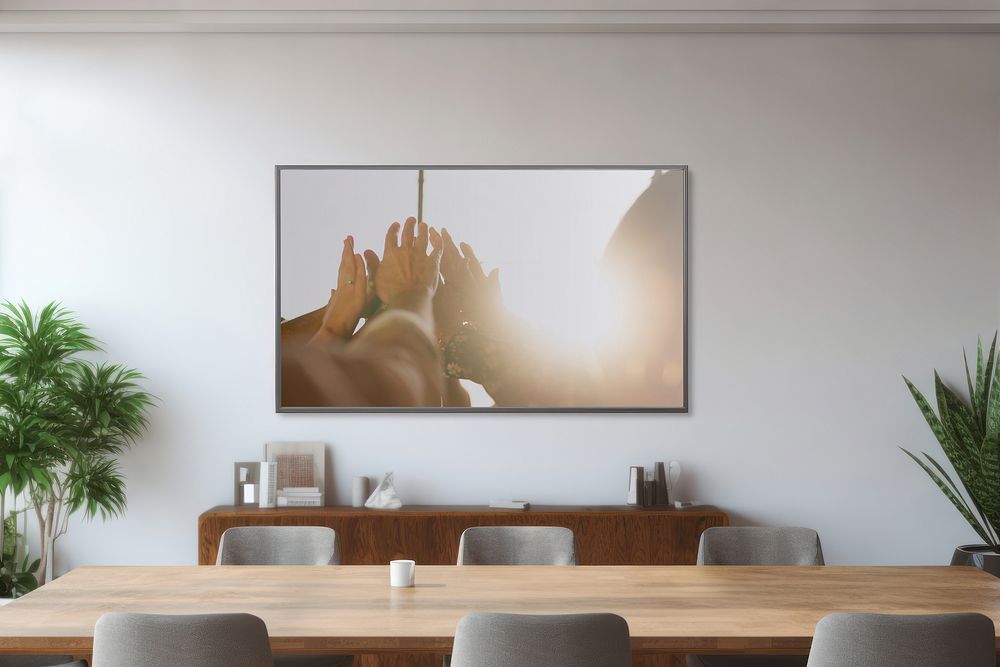 Meeting room TV