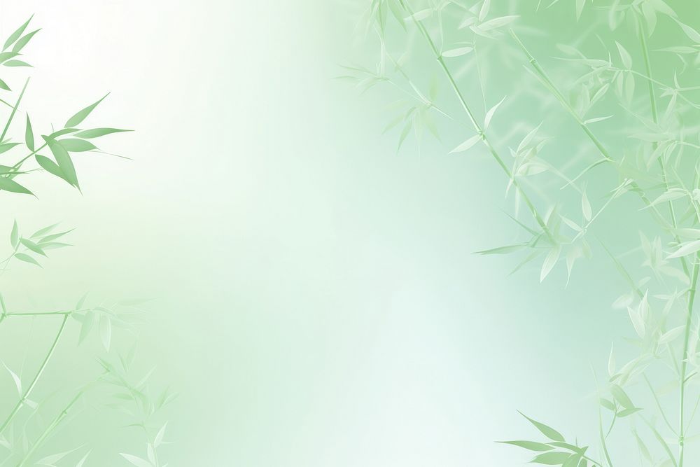 Bamboos gradient background green backgrounds plant.